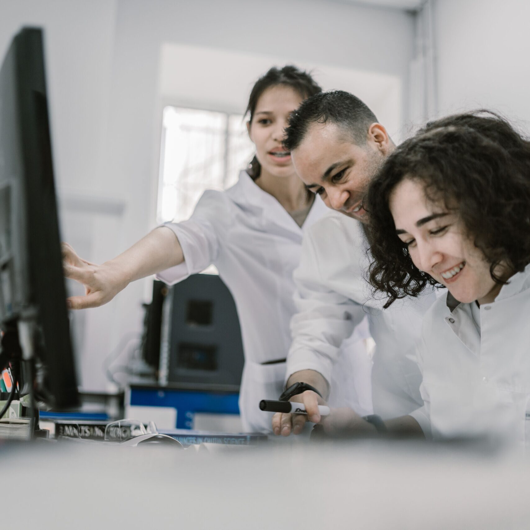 For Referring Organizations Team of healthcare professionals researches educational opportunities together.